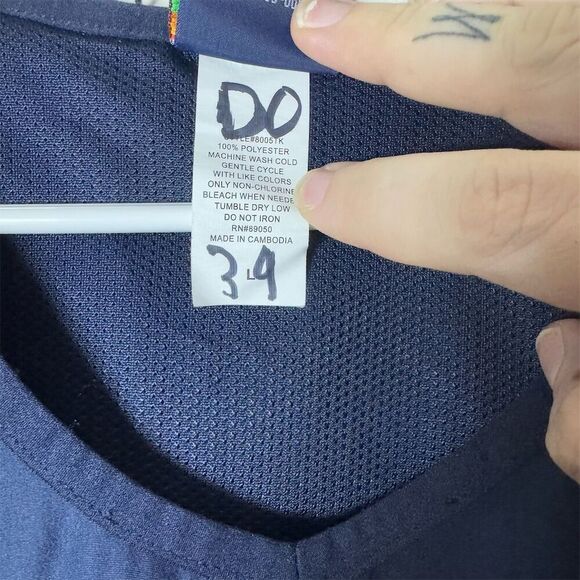 Cooperstown Dreams Park Men's Blue Pullover Windbreaker Jacket Size Large - Picture 6 of 8